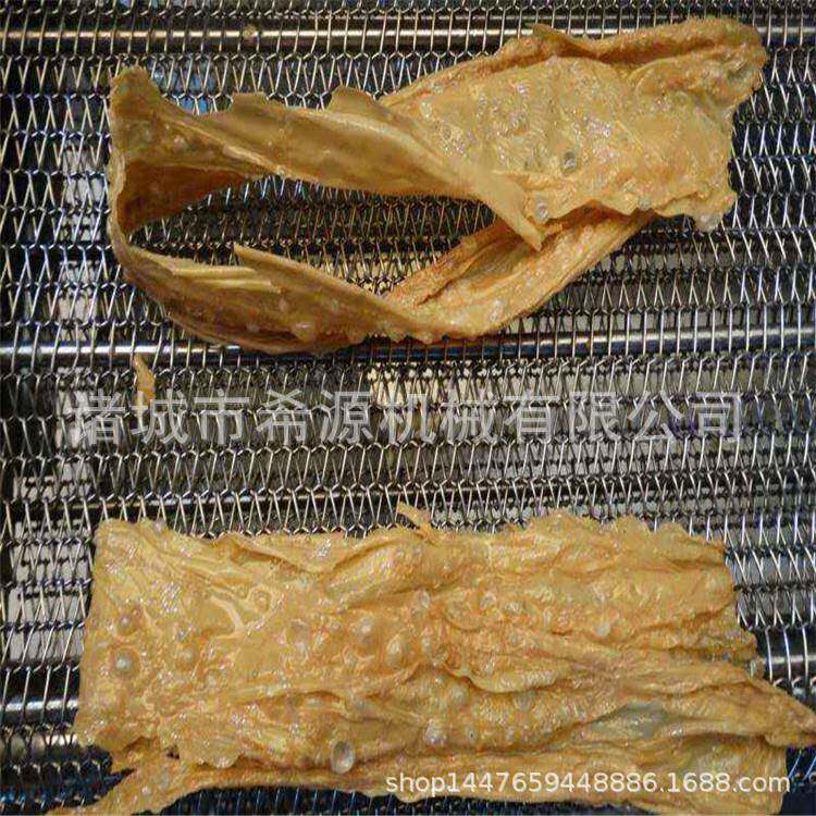 低价全自动螺蛳粉腐竹油炸机 豆皮豆条油炸机 黄豆粒豆腐串生产线