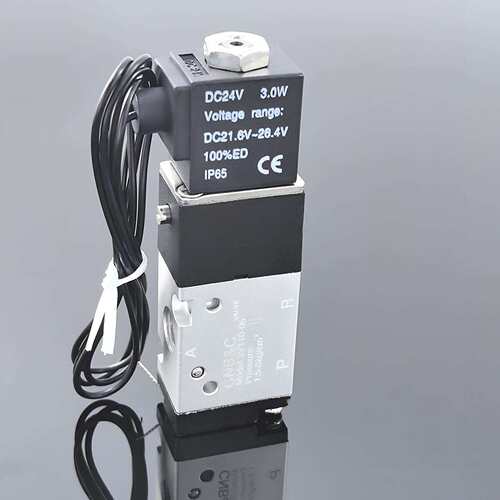 源头厂家当天发二位三通自动换向阀V110-DC24V/AC220V