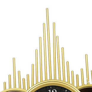 ebay轻奢钟表墙面挂件创意装 客厅大气家用挂表 饰时钟现代时尚