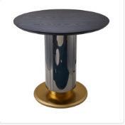 HY-C32新中式售楼部洽谈桌椅酒店实木餐椅大堂接待椅现代简约酒店