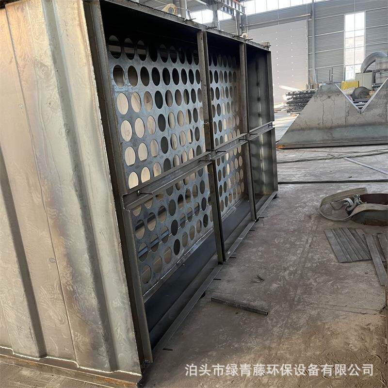 冲除尘器647花板不锈钢压多袋脉孔板布除尘设备花板冲配套布袋骨