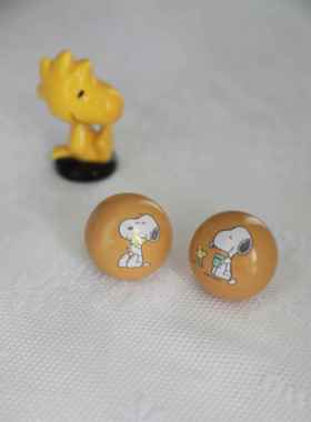 MUSeGarden宠粉福利za*ra家新款snoooy陶瓷抽屉把手衣柜门拉手同