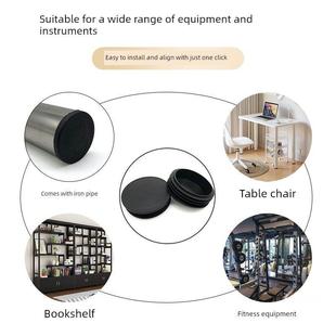 80 90100圆管塑料防尘孔盖镀锌管不锈钢盖帽圆堵头管塞钢管防水盖