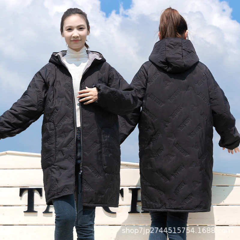 秋冬加绒罩衣男女款加厚保暖外穿工作服干活上班男士摆摊厨房围裙