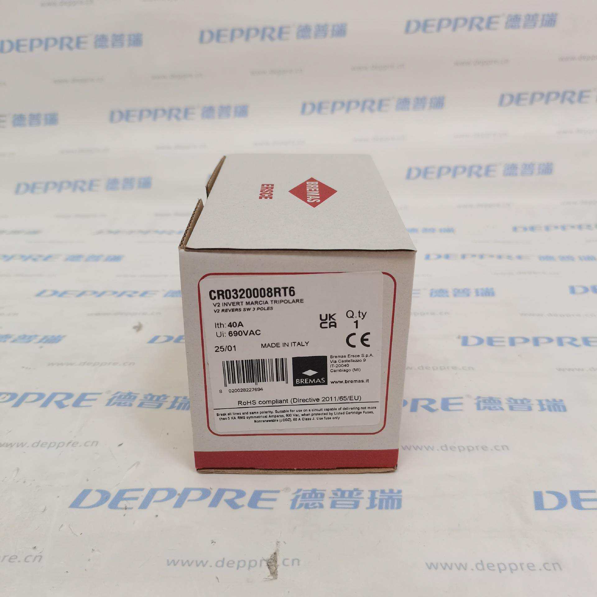 意大利BREMAS选择开关CR0320008RT6 标准手柄