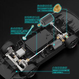 野马电动遥控四驱高速赛车漂移攀爬越野跑车儿童充电玩具汽车礼物