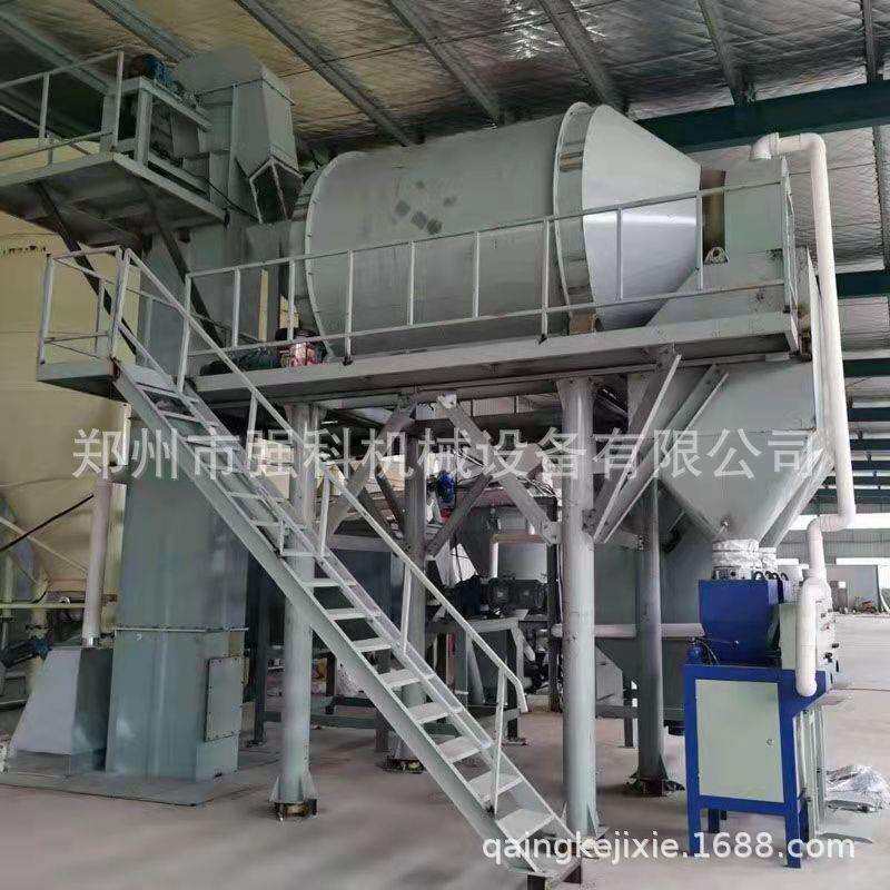 塔楼式小型保温材料搅拌机砌筑材料混合机 玻化微珠混合生产设备 - 实物图