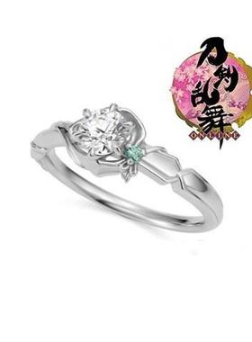 U-TREASURE 刀剑乱舞 刀男 山姥切国广 镀金饰品钻戒戒指好友礼物