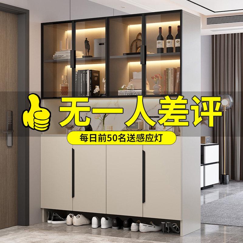 鞋柜玄关柜一体家用门口客厅隔间室内屏风超大容量收纳入户置物柜