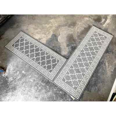 加厚丙纶毛圈厨房地毯TPR防滑底隔水无异味外贸可组合微瑕品地垫