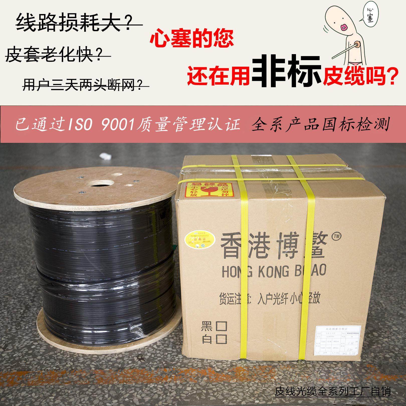 电信级入户光纤线室外室内1/2/4芯皮线光缆蝶形单模光纤皮缆国标,网络设备/网络相关,光纤跳线,淘宝优惠券,粉丝福利购,淘宝优惠卷