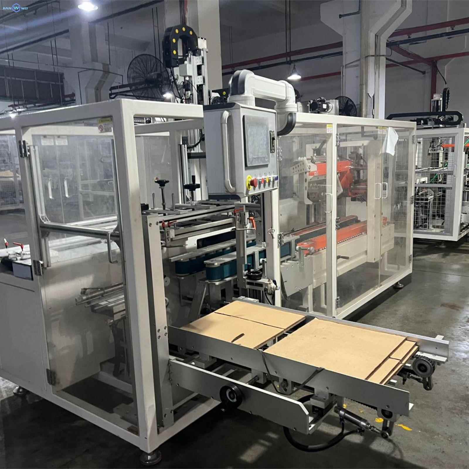 机器人装箱机体积小速度快精度高大大缩短包装周期时间