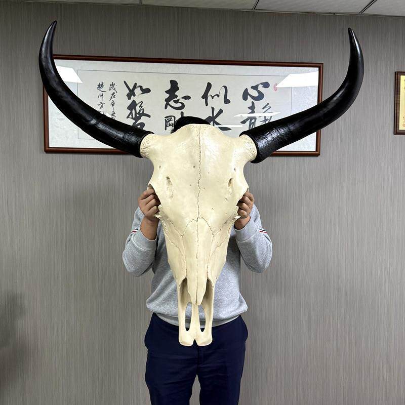 超大号牛头壁挂大型挂件西餐厅酒吧饭店背景装饰旅游景点动物头