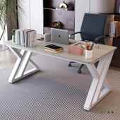 OJS定制桌子电腿铁支架餐桌茶几艺木办公室桌脚金属支架脑桌板岩