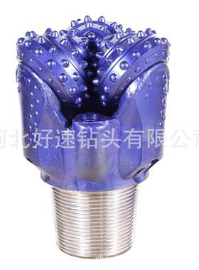 岩石钻井用钻头216mm镶齿三牙轮钻头 8.5寸高耐磨导向牙轮钻头