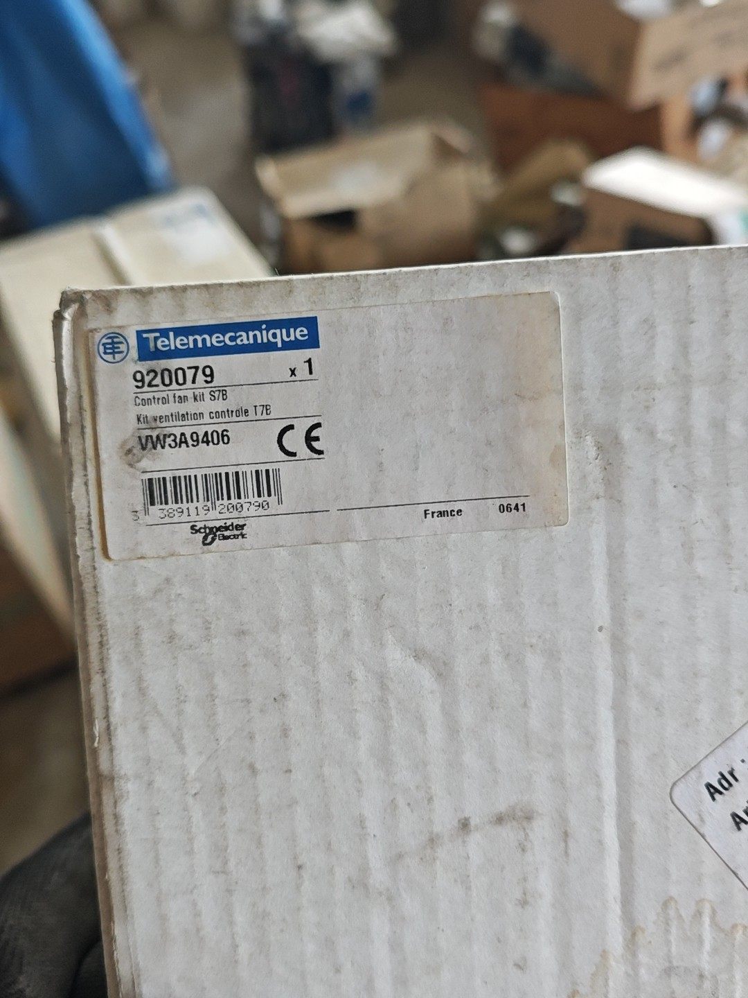 Telemecanique控制风扇kit S7B，货号VW3