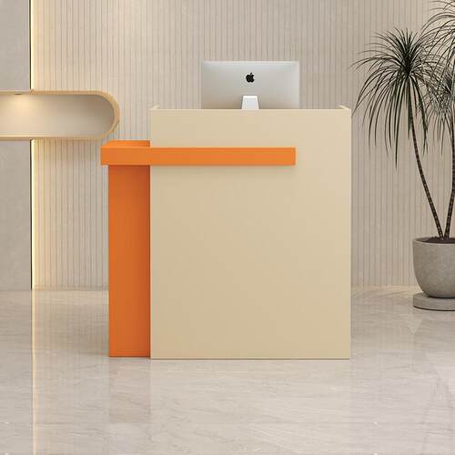 收银台吧台现代简约小型店铺接待台美容院理发店前台服女装店柜台