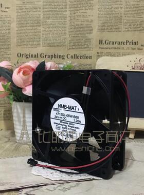 原装NMB-MAT 4715SL-05W-B60 24V 1.20A 120*120*38MM 铝框风扇