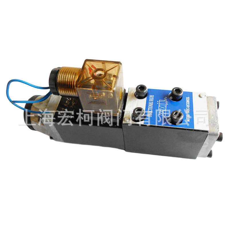 上海宏柯4WE5B6.0/AG24Z4电磁换向阀AW220-50注塑机液压5C/3W