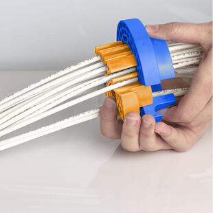 新款电线 线梳理整理器 Cable Comb Dresser 电缆梳线 线器电线