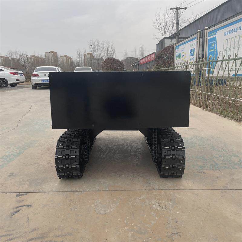 无刷直流电履带底盘遥控链条传动履带底盘行走底盘