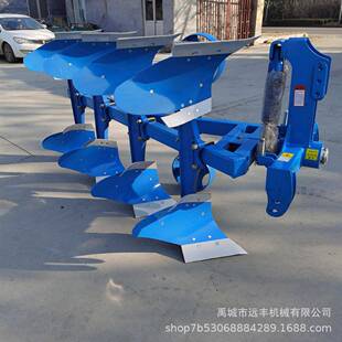 拖拉机带的2铧犁3铧犁4铧犁深翻耕地液压翻转犁深耕30cm35cm