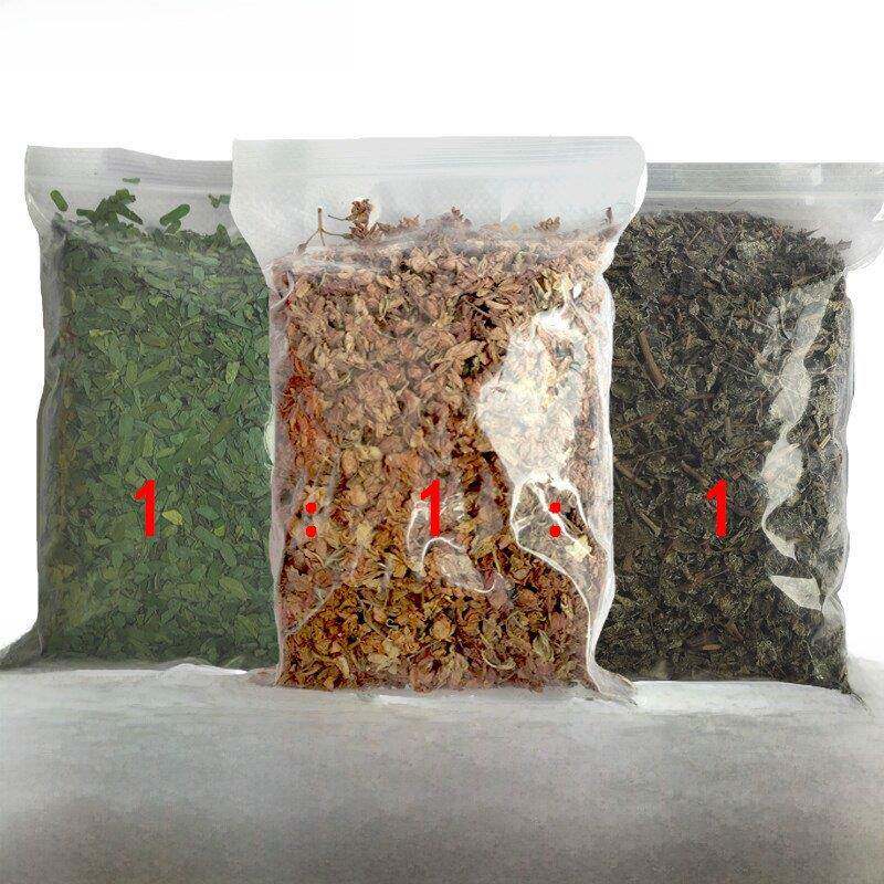 新货三和茶 溪黄茶 鸡骨草叶 罗汉果花三合茶500g包邮