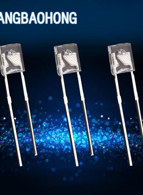 直销234白发蓝 蓝光 插件蓝灯发光二极管 高亮2*3*4蓝色led灯珠