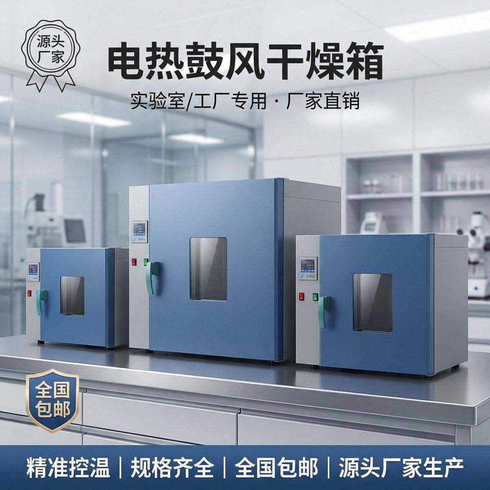 源头工厂电子电器五金塑料印刷玻璃陶瓷汽车零部件电热鼓风干燥箱