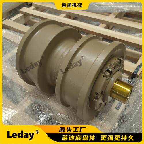 D155A-3支重轮17A-30-00080双边支重轮工厂推土机承重轮双边滚轮