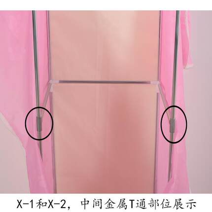 7K简易小衣柜牛津布学生宿舍单人公寓长裙款挂衣全叠款迷你小号柜