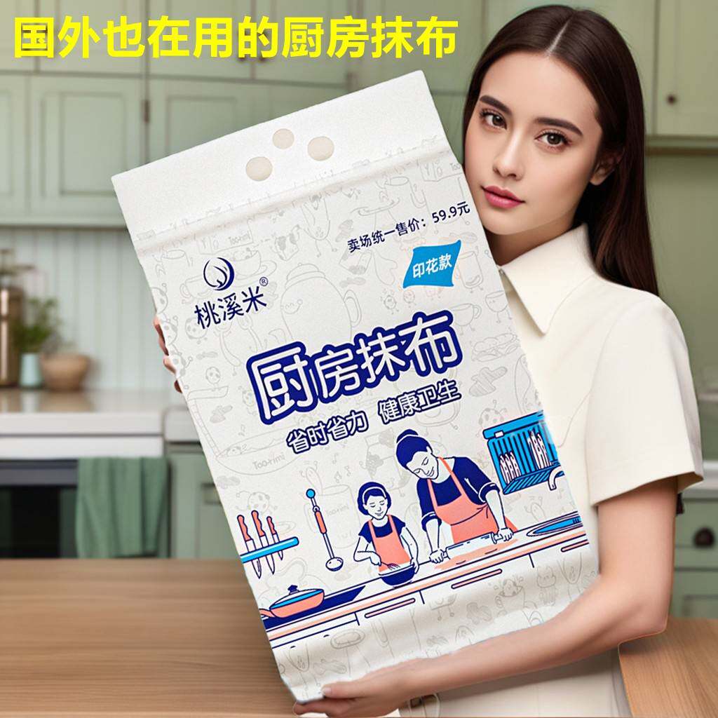 懒人悬挂式厨房纸巾家用干 干湿两用吸油吸水抽取式卫生纸抽取式