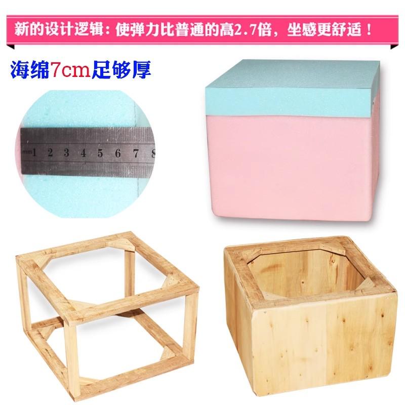 沙发脚踏凳长方形换鞋凳皮墩子试衣间服装店休息穿鞋凳可定制皮凳