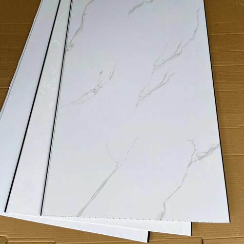 工程墙板扣板石塑护墙板PVC扣板集成墙板材吊顶自装加厚长条扣板