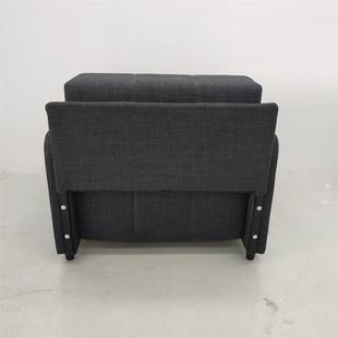 6019E现代简约单人沙发办公午休椅多功折能睡椅床小户型客厅叠客