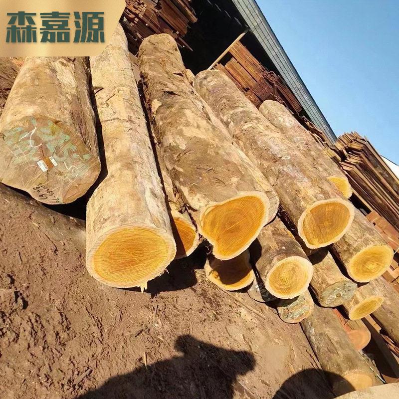 非洲黄花梨 巴新黄檀原木 黄檀方料 实木家具材 木质稳定