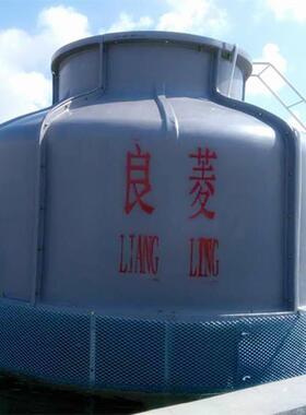 东莞厂家直供8热到1000吨 高温玻冷却塔逆流圆璃钢形LLT-H散凉水