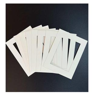 装 裱.卡纸6781012内衬定制寸厂家墙照片白色卡纸a4a34k8k相框16