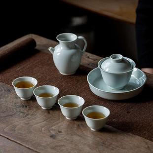 仿古壶承干泡盘陶瓷茶壶垫养壶托复古茶承套组茶道配件茶点盘茶托