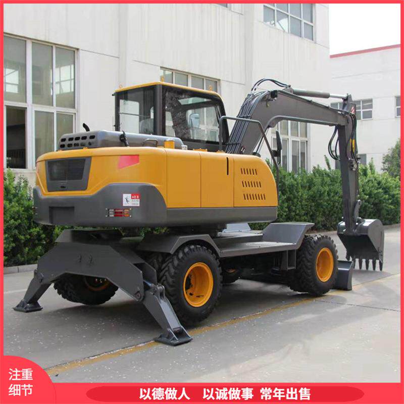 驾驶室履带挖掘机 农用挖土果园勾机 多属具小型家用挖掘机