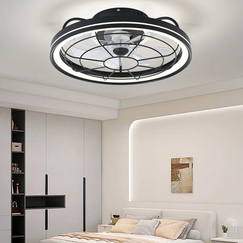 吸风762风扇灯客厅大厅主卧室静音吊灯扇灯中山灯顶具扇灯