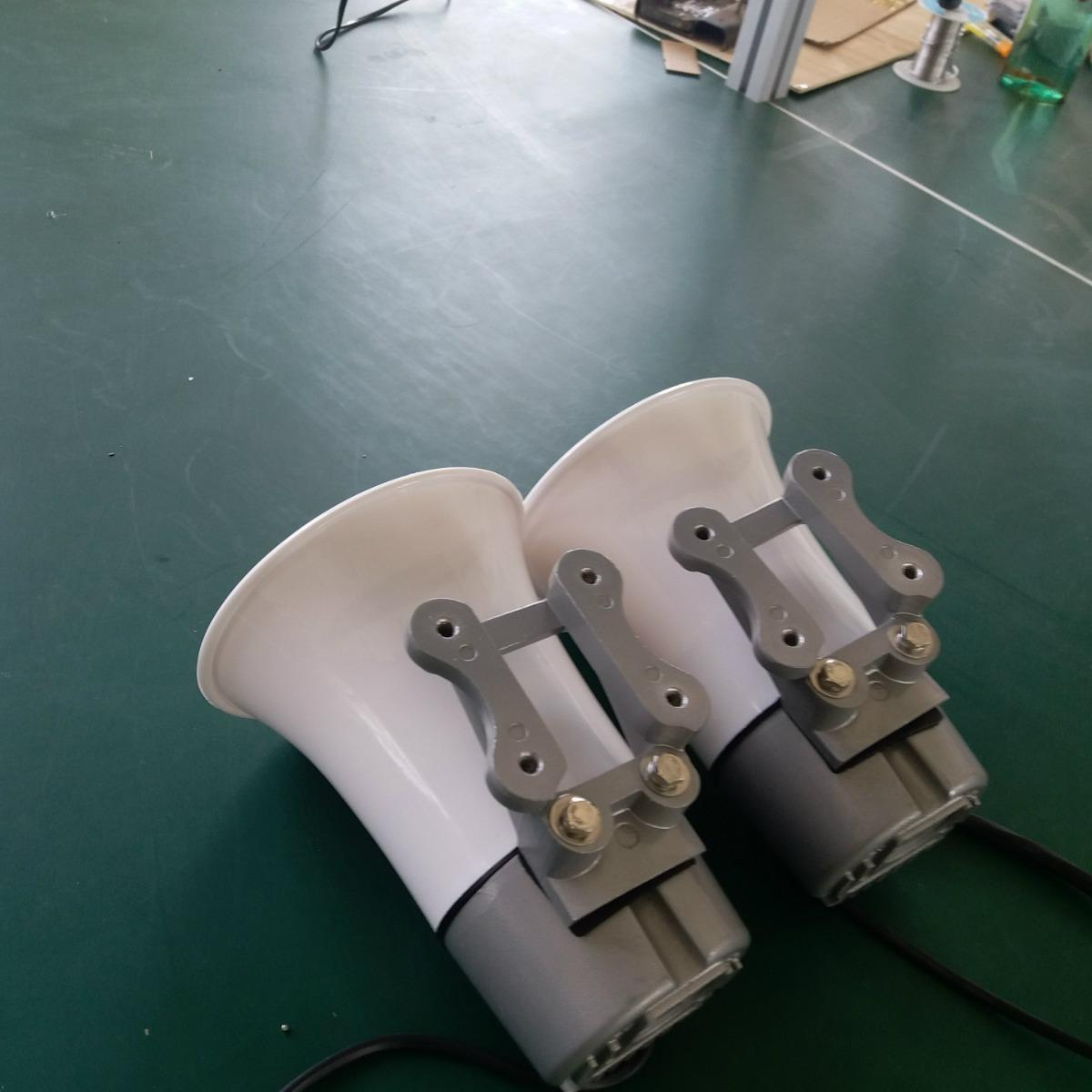 扩音喇叭摩托车多功能三音喇叭圆筒形组合号筒车用喇叭
