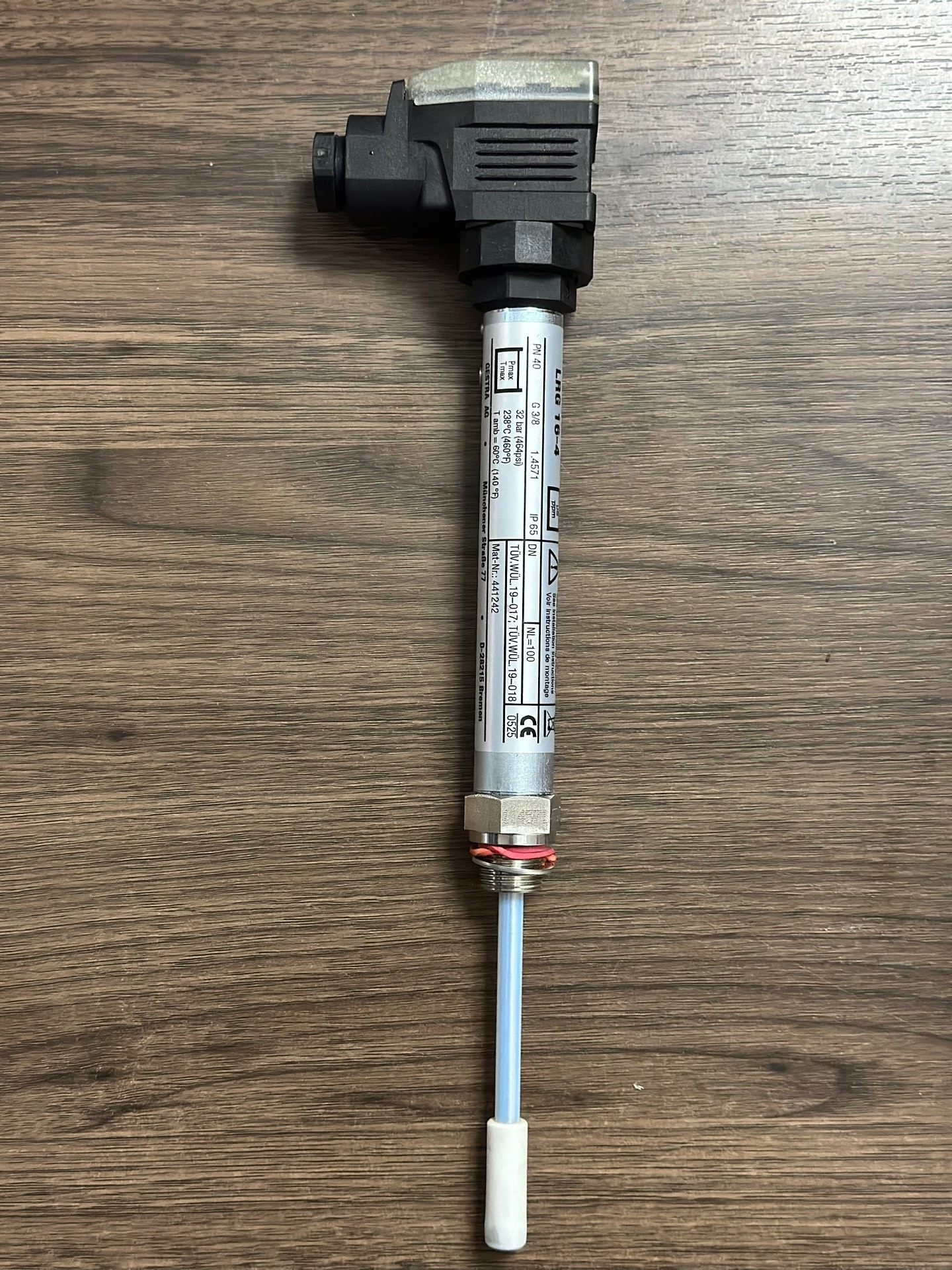 Gestra LRG16-4，L=100mm，盐度计传感器，