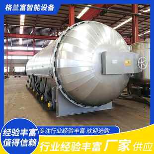大型电胶管辊轮胎翻新加热蒸汽硫化罐高橡温高压硫胶化TVG设备