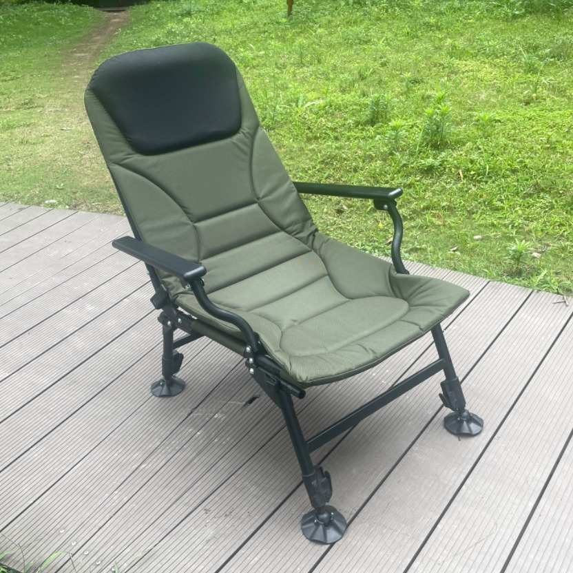 钓椅新款2024超轻欧式钓鱼椅多功能便携式全地形折叠座椅