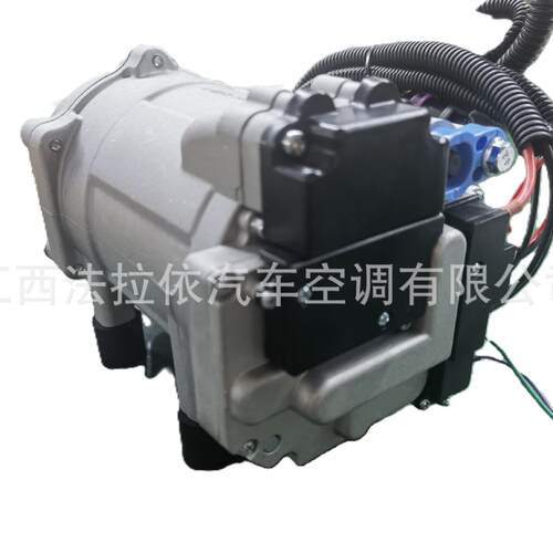 驻车12V-96V电动涡旋一体汽车空调压缩机
