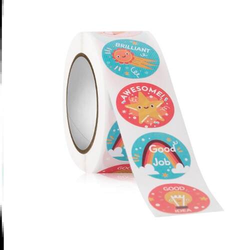 500pcs Star Reward Stickers for Kids School Teacher Supplies