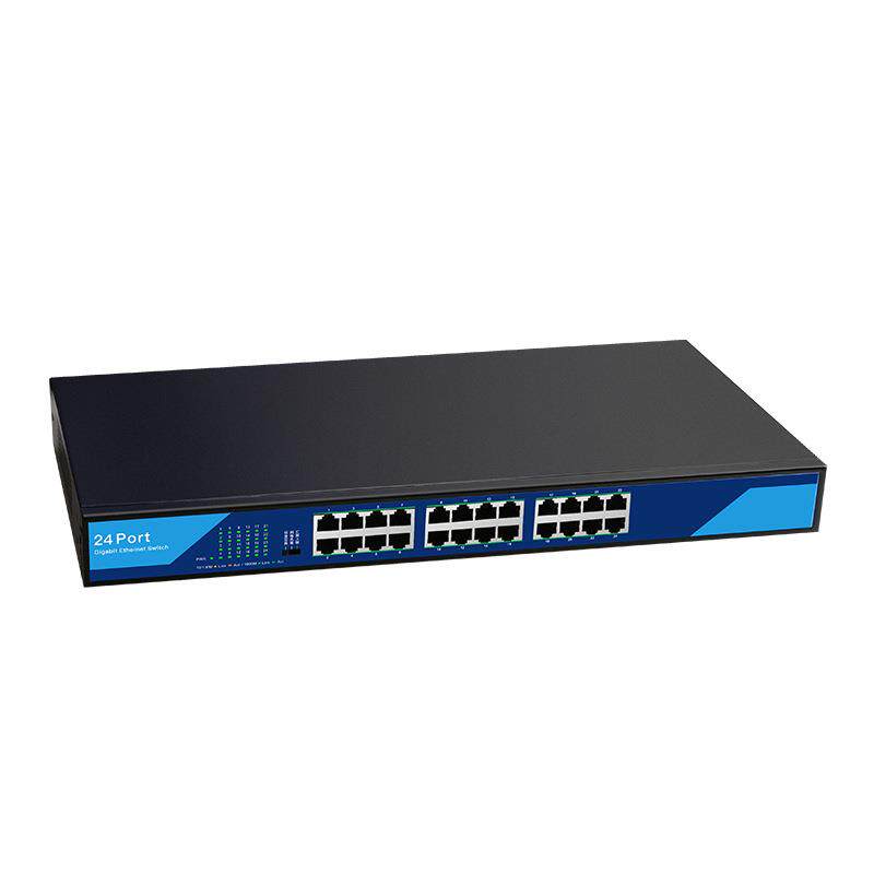 白蜘蛛19寸24口千兆非管理型交换机即插即用24口网络分线器交换机