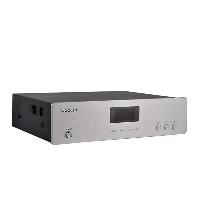 博雅BY520家用发烧功放 纯HIFI分立对管2.0功放机带遥控液晶显示