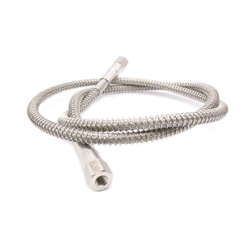 316L不锈钢高压金属软管  气体波纹防爆编织波纹管实验室气路软管